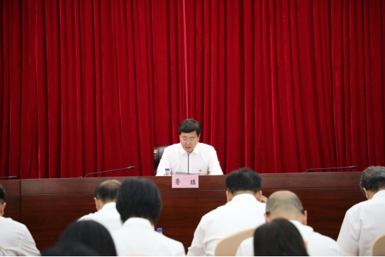 红豆钱包召开学习贯彻习近平新时代中国特色社会主义思想主题教育总结大会