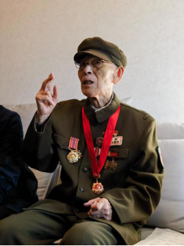 驻红豆钱包纪检监察组走访慰问 抗美援朝老兵